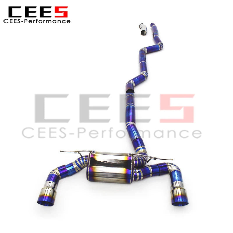 CEES Catback Exhaust System for BMW M140/M140i F20 B58 3.0T 2017-2019 Performance Valvetronic Muffler Exhaust Pipes