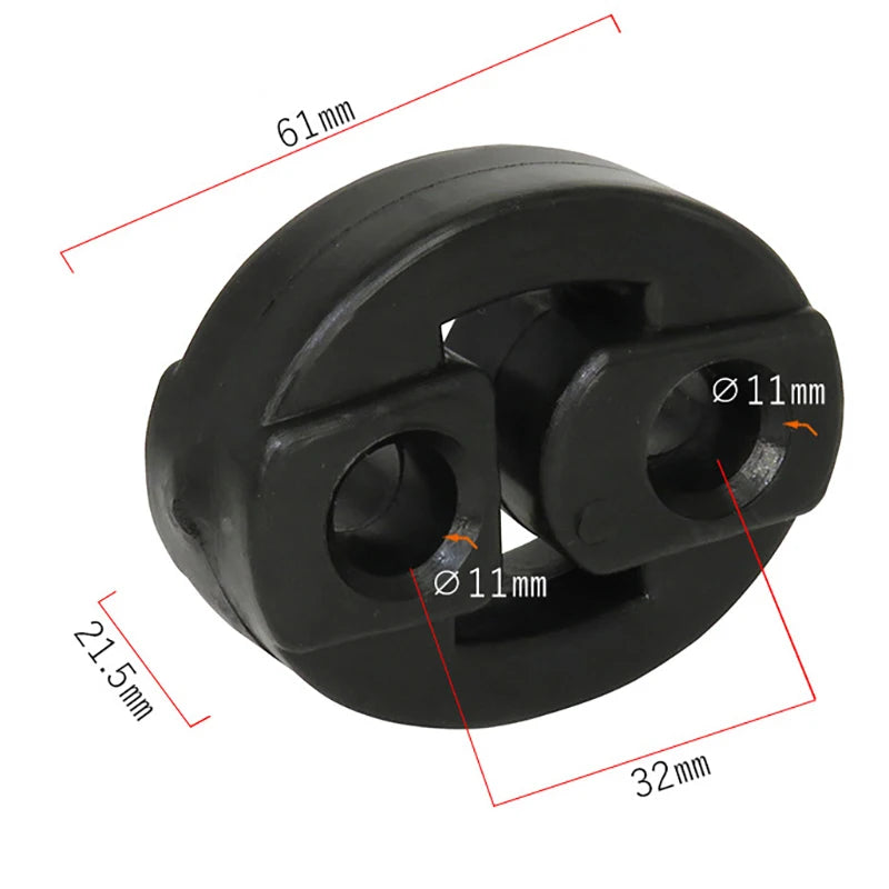 avgas upphängning gummi