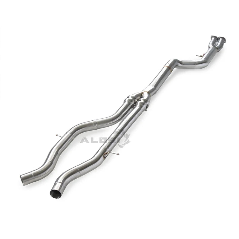 exhaust Mid-tube Resonator for BMW M3 M4 S55 F80 F82 F83 3.0T 2014-2019