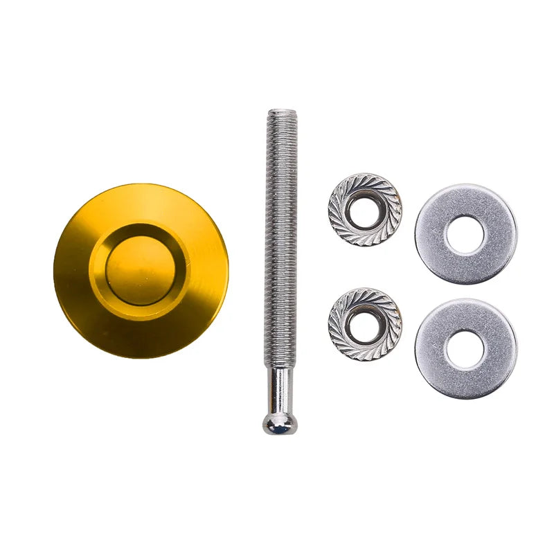 Push Button Billet Quick Release Fasteners