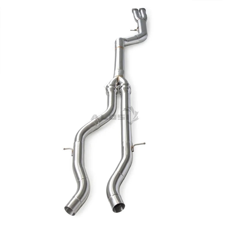 exhaust Mid-tube Resonator for BMW M3 M4 S55 F80 F82 F83 3.0T 2014-2019