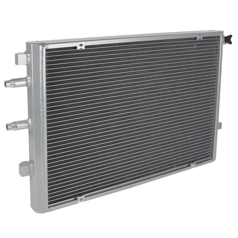 Front Mount Heat Exchanger Upgrade Radiator For 15-19 BMW M2C M3 M4 F80 F82 F87 S55 3.0L Competition Black/Silver