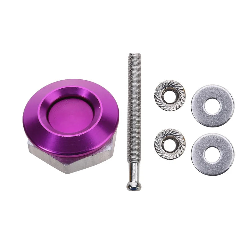 Push Button Billet Quick Release Fasteners