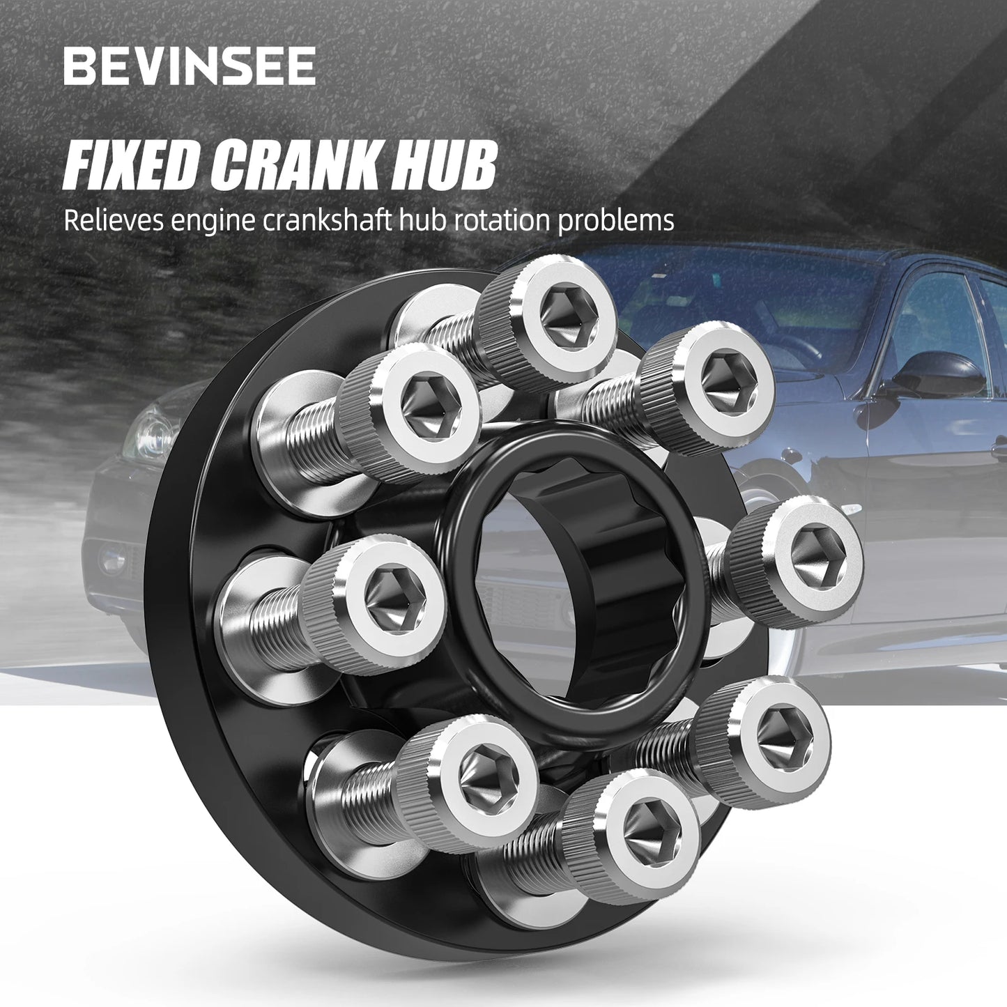 BEVINSEE Crankshaft Bolt Capture Kit for BMW F30/F31 335i F10/F11 535i X3 F25 X5 F15 xDrive 35i F20 M135i F22 M235i F32/F36 435i