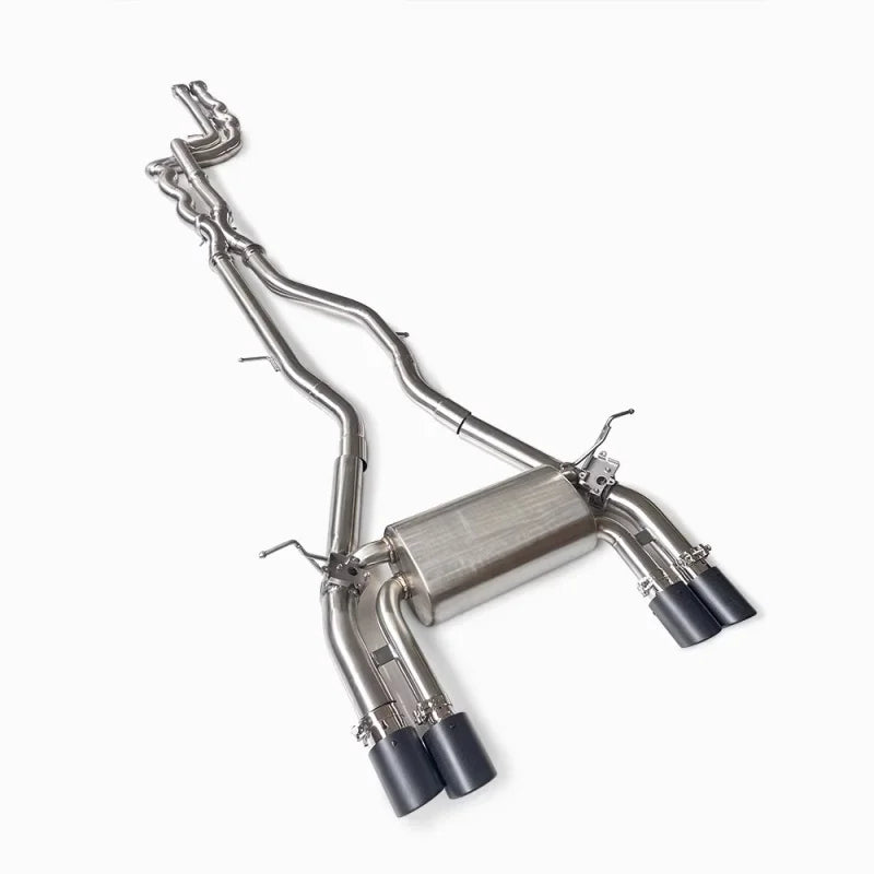 Valve Tuning Exhaust System for BMW M3 F80 F82 3.0T 2014-2019 304 SS Equal Length Pipe Exhaust cat Back Exhaust Pipe