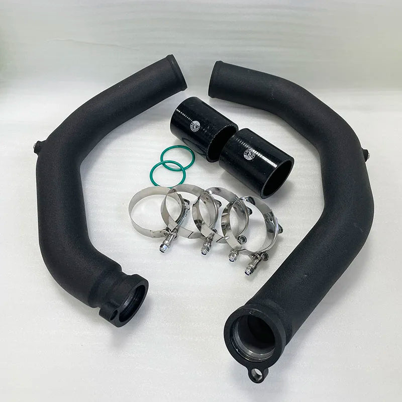 Charge Pipe Boost Pipe Kit For S55 Turbo Downpipe For BMW M2 M3 M4 F80 F82 F83 2015+ Exhaust Header Exhaust Downpipe