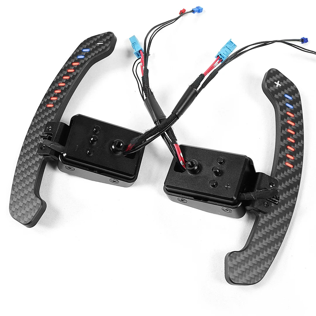 TDD 100% Real Carbon Fiber Magnetic Paddle Shifters For BMW  F20 F30 F32 F34 F36 F80 G42 F30 F31 F34 F35 G80 F30
