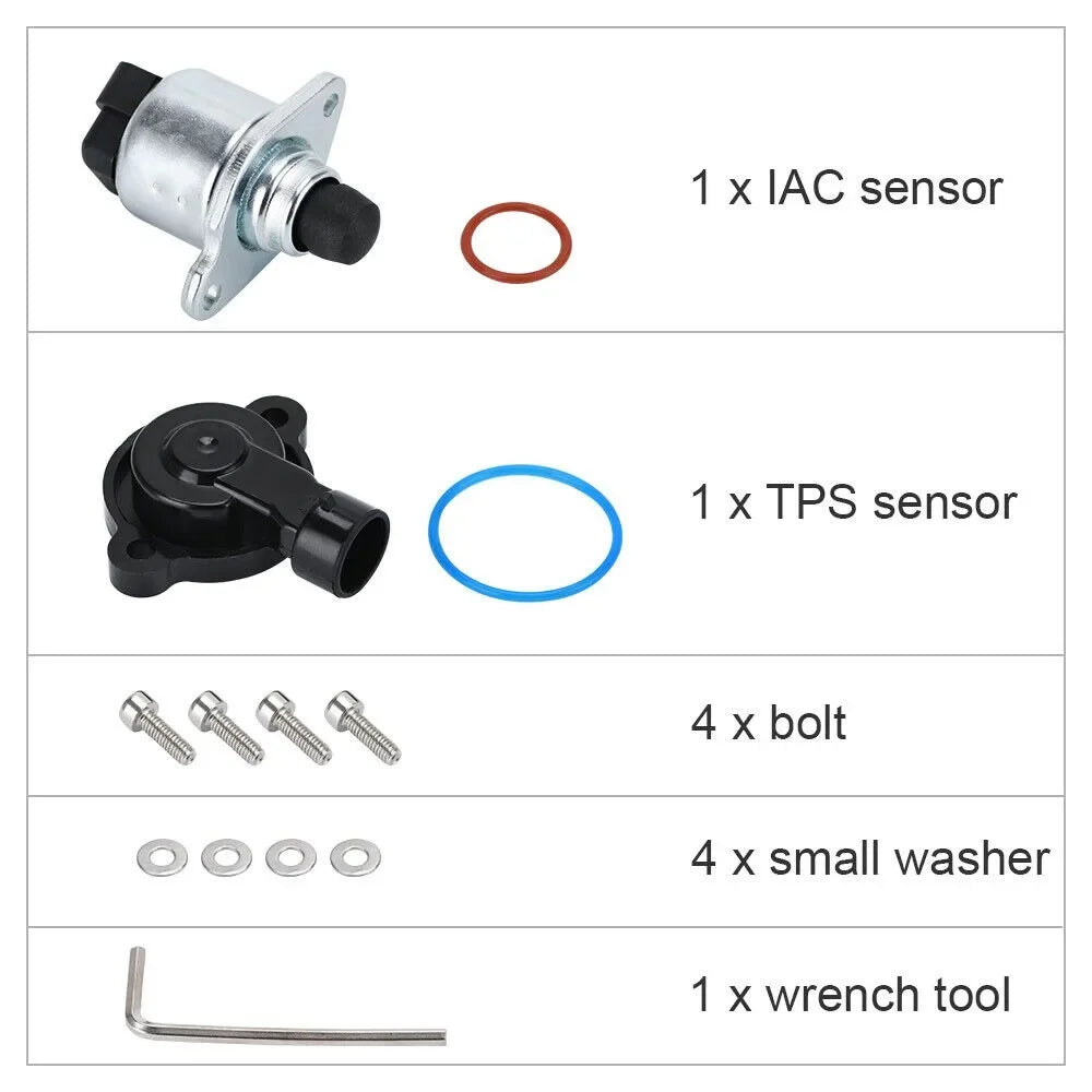 Idle Air Control Throttle Body Sensors TPS LS