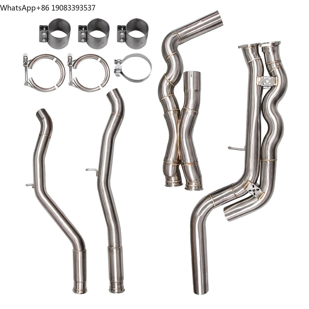 Wholesale Low Prices for BMW F80 M3 F82 M4 F87 M2 S55 Downpipe MIidpipe Oil Cooler Skid Plate Intercooler Air Intake Kit