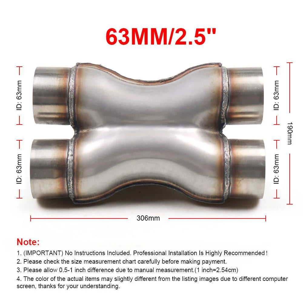X-PIPE 2.25'' 2.5'' 3''