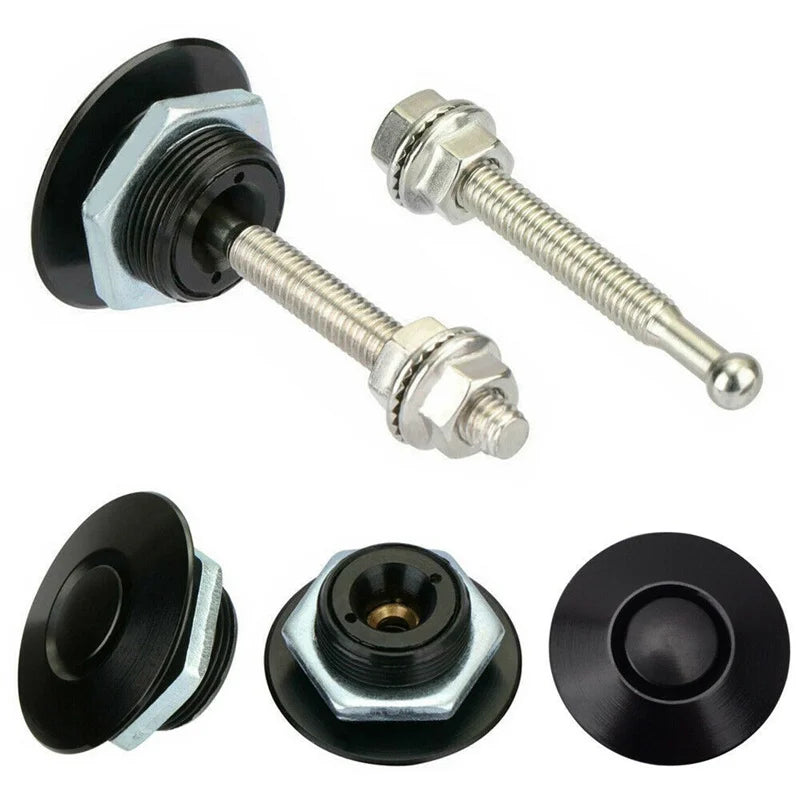 Push Button Billet Quick Release Fasteners