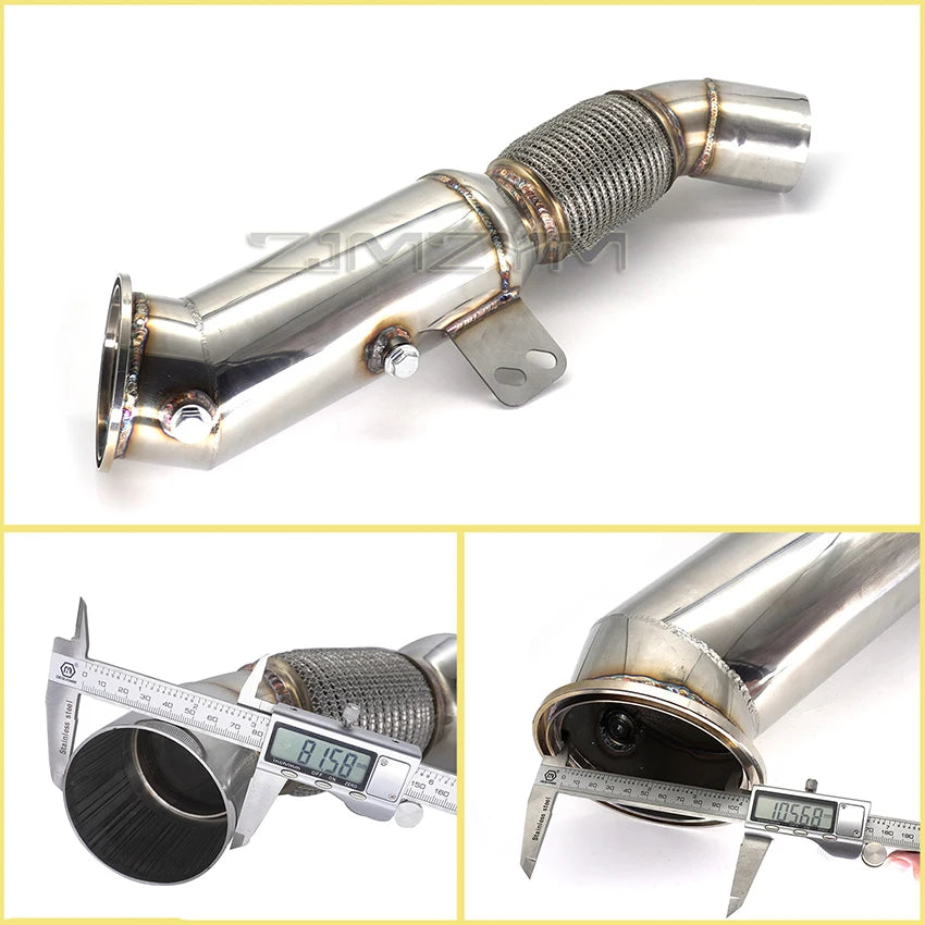 Stainless Steel Downpipe Exhaust Manifold for BM W B58 Engines M140 M240 340i 440i 540i 740i MK5 A90 Car Modification Parts