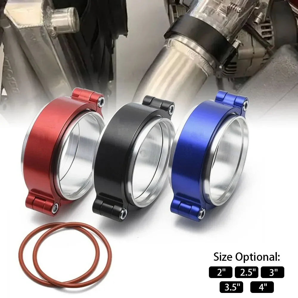 2"/2.5"/3"/3.5"/4" v band kit aluminium