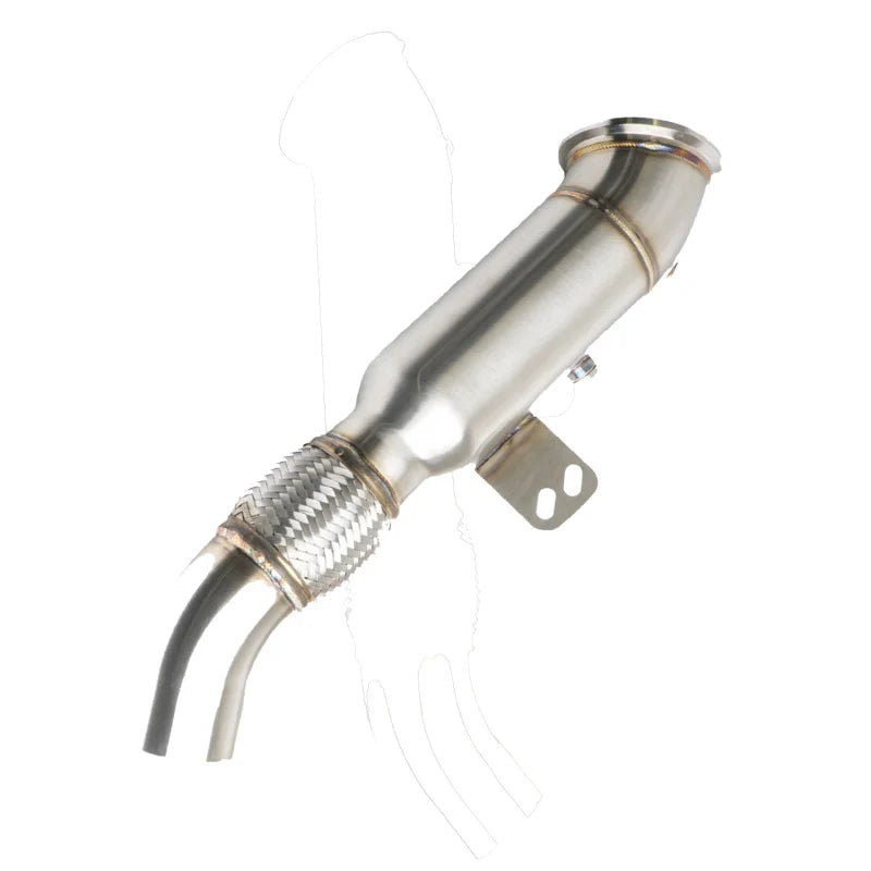 For 2016-2019 BMW 340i Coupe Excellent exhaust Downpipe Stainless Steel Compatible with B58 B30A F20 F30 G30 M140 M240 Models