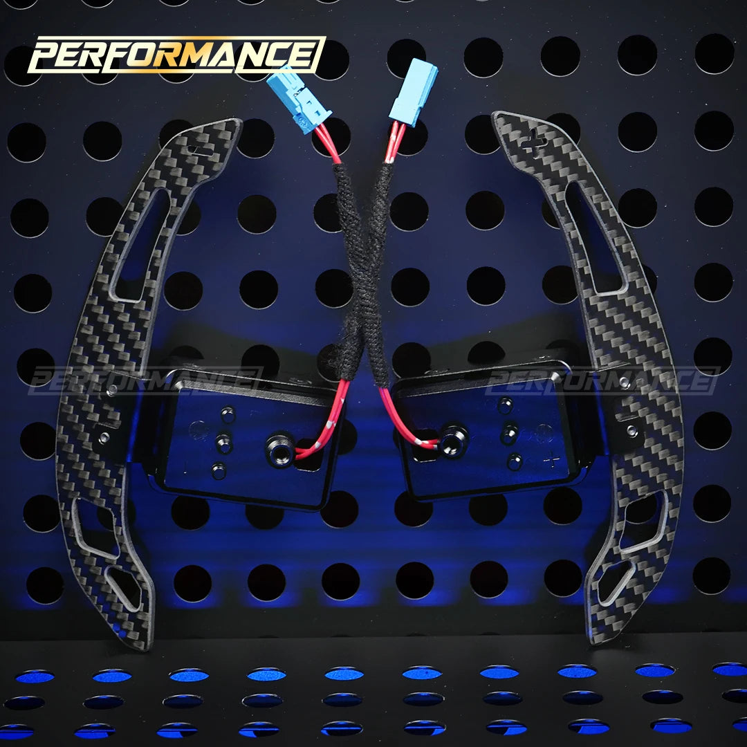 TDD 100% Real Carbon Fiber Magnetic Paddle Shifters For BMW  F20 F30 F32 F34 F36 F80 G42 F30 F31 F34 F35 G80 F30