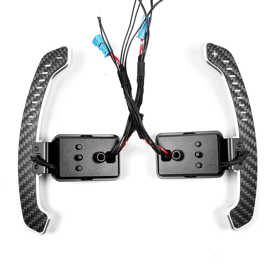 TDD 100% Real Carbon Fiber Magnetic Paddle Shifters For BMW  F20 F30 F32 F34 F36 F80 G42 F30 F31 F34 F35 G80 F30