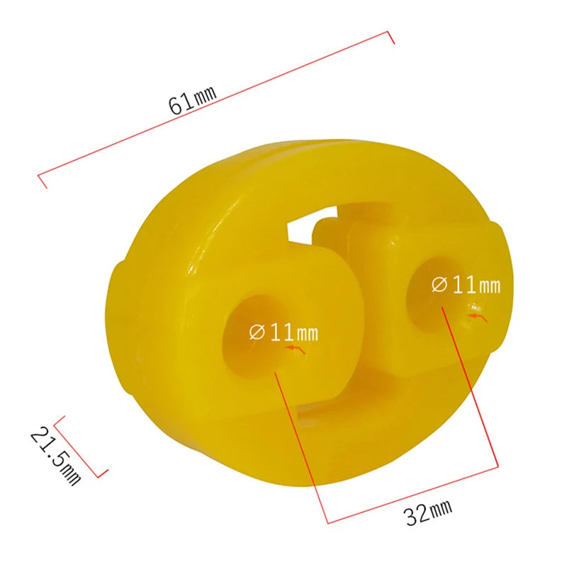 avgas upphängning gummi