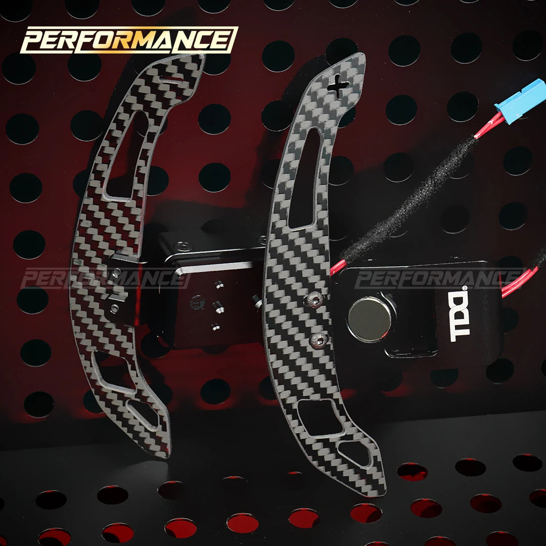 TDD 100% Real Carbon Fiber Magnetic Paddle Shifters For BMW  F20 F30 F32 F34 F36 F80 G42 F30 F31 F34 F35 G80 F30