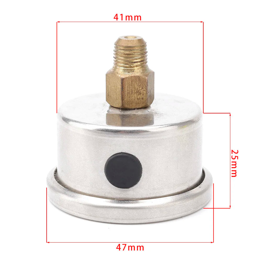 Fuel Pressure Gauge Liquid 0-160 psi