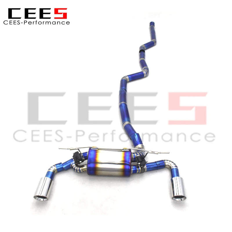 CEES Catback Exhaust System for BMW M140/M140i F20 B58 3.0T 2017-2019 Performance Valvetronic Muffler Exhaust Pipes