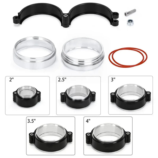 2"/2.5"/3"/3.5"/4" v band kit aluminium