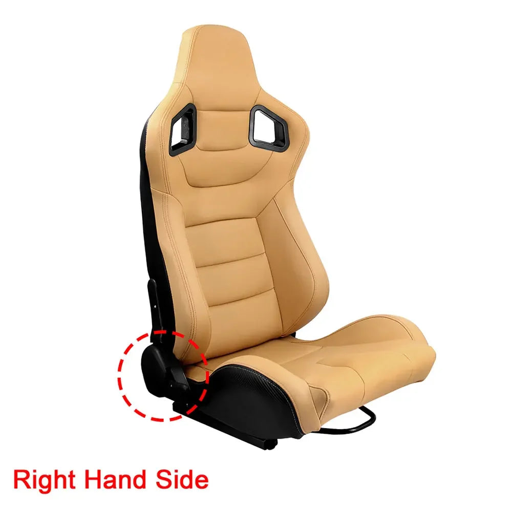 justerbar Racing stol Universal läder