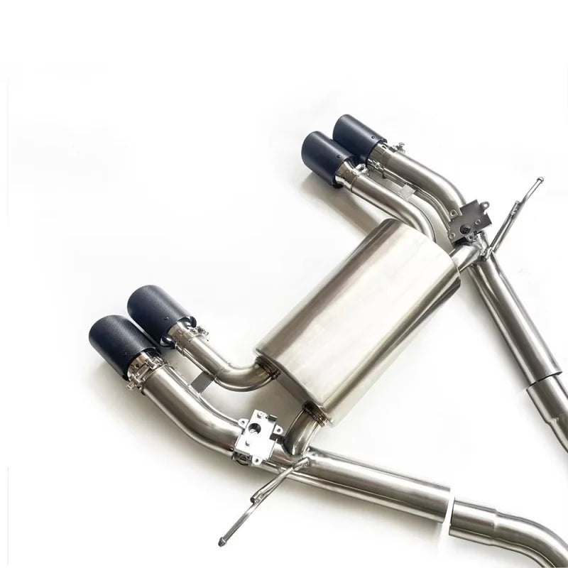 Valve Tuning Exhaust System for BMW M3 F80 F82 3.0T 2014-2019 304 SS Equal Length Pipe Exhaust cat Back Exhaust Pipe