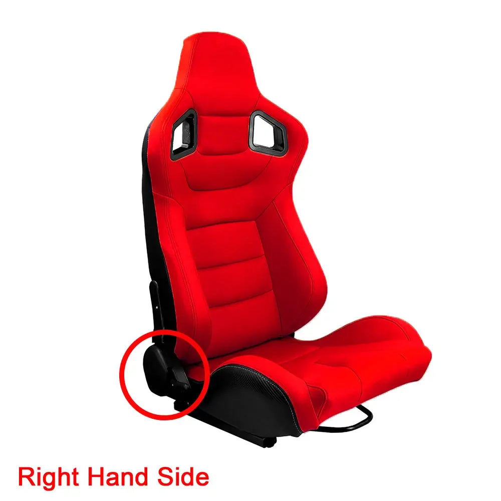 justerbar Racing stol Universal läder