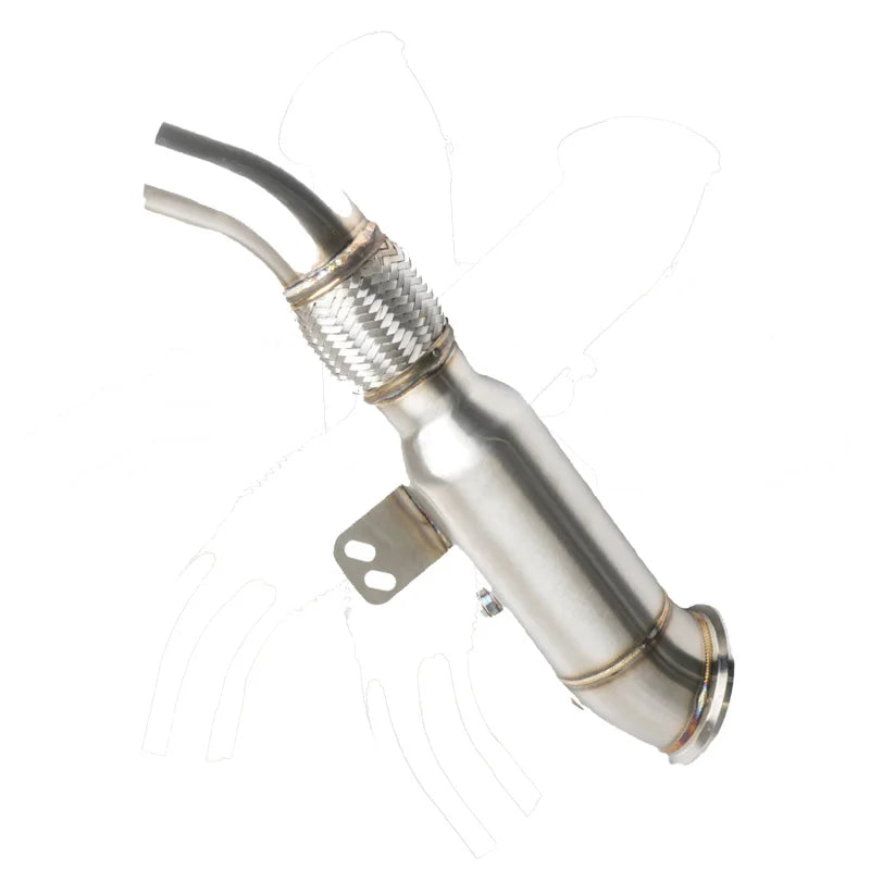 For 2016-2019 BMW 340i Coupe Excellent exhaust Downpipe Stainless Steel Compatible with B58 B30A F20 F30 G30 M140 M240 Models