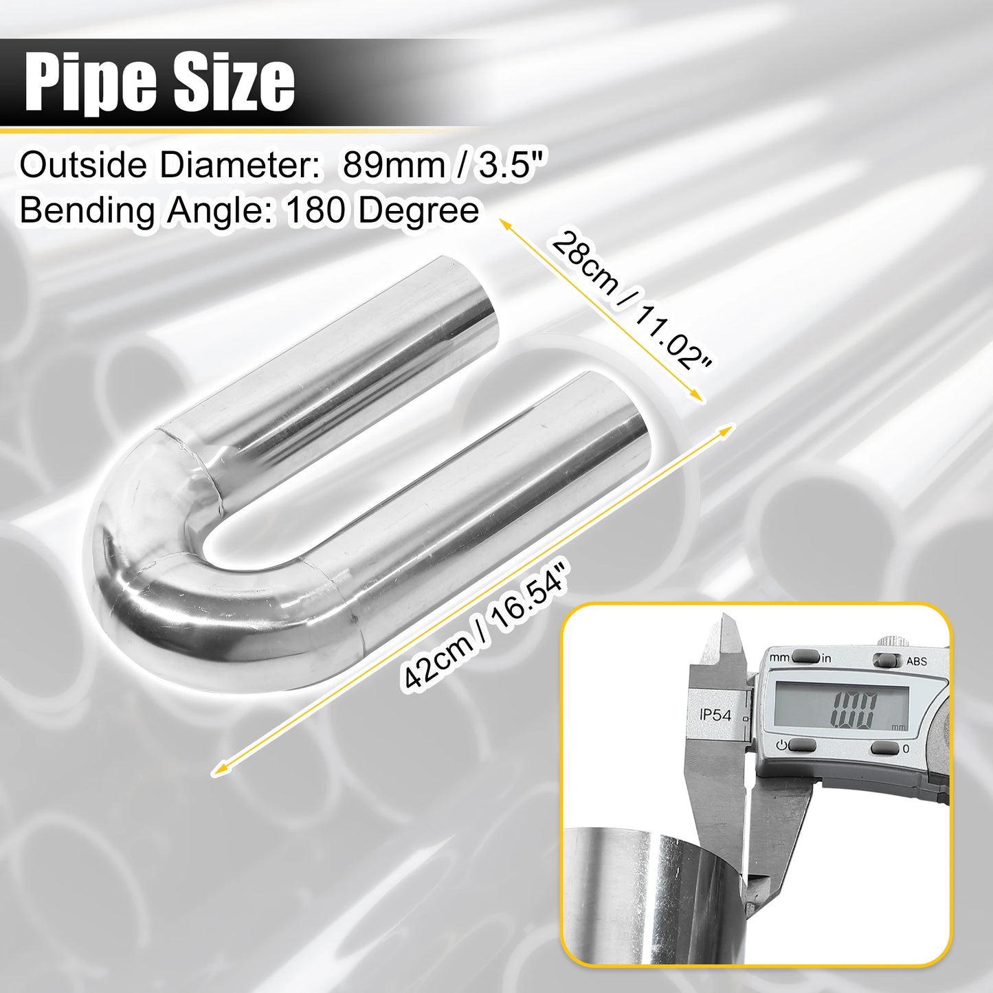 180 graders rostfritt