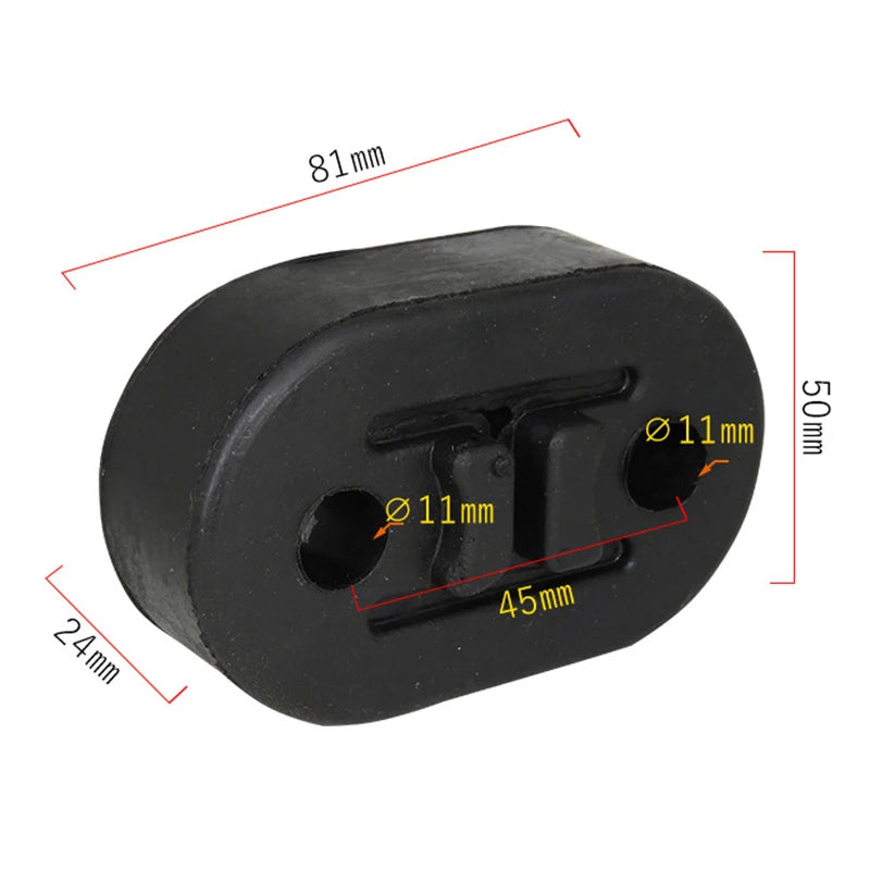 avgas upphängning gummi