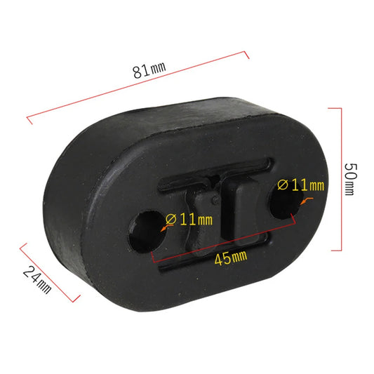 avgas upphängning gummi