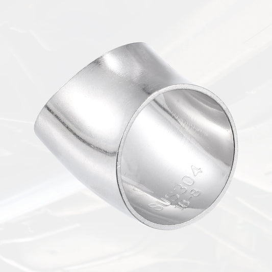 Rostfri avgasböj  45grader