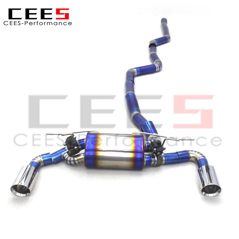 CEES Catback Exhaust System for BMW M140/M140i F20 B58 3.0T 2017-2019 Performance Valvetronic Muffler Exhaust Pipes