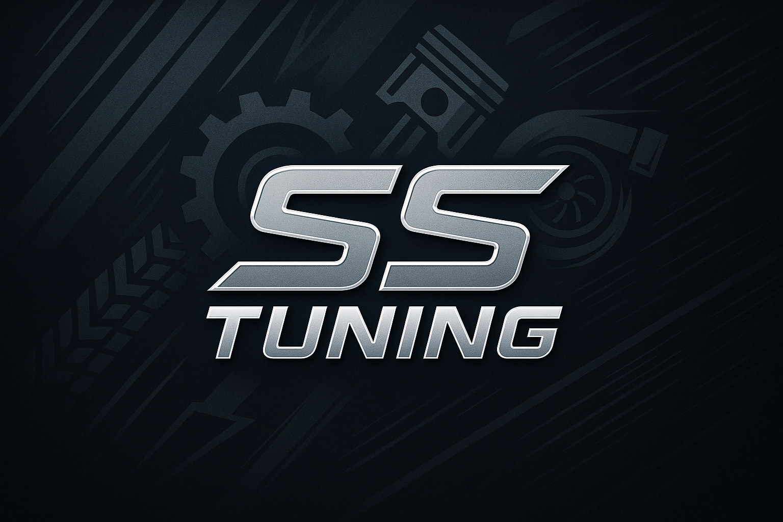 ss tuning logga md en cool bakrund som är bil relaterad